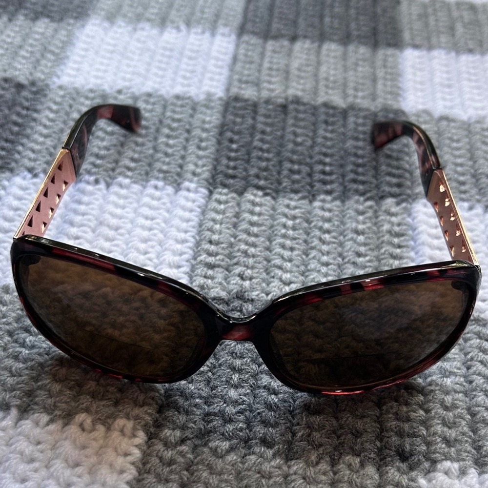 Unbranded Sunglasses Oversized OS Tortoise Y2K Mob Wife Glam Luxe Rhinestone